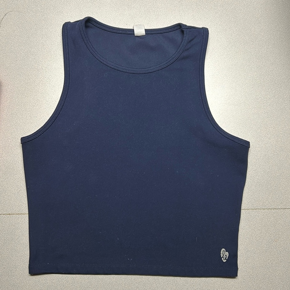 Dark blue tank top